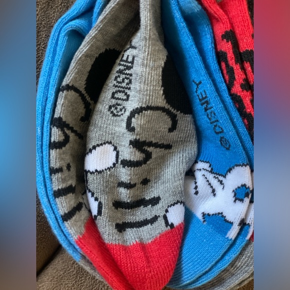 Disney Mickey Kids Socks — 5 Pairs [Shoe Size: 10 - 4] ✨HOST PICK!✨ - Picture 14 of 15